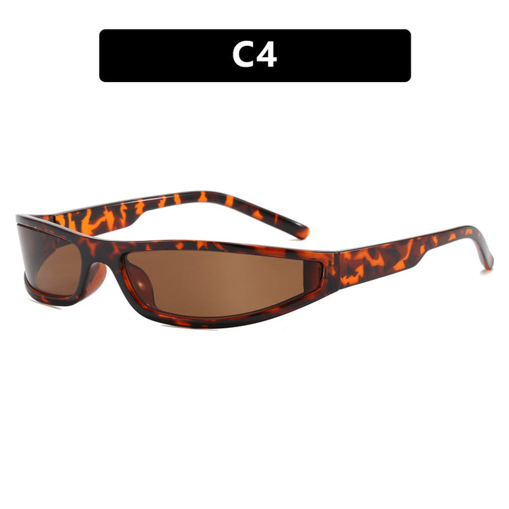 Women's sports sunglasses with a flat, aerodynamic design and UV protection Skanto