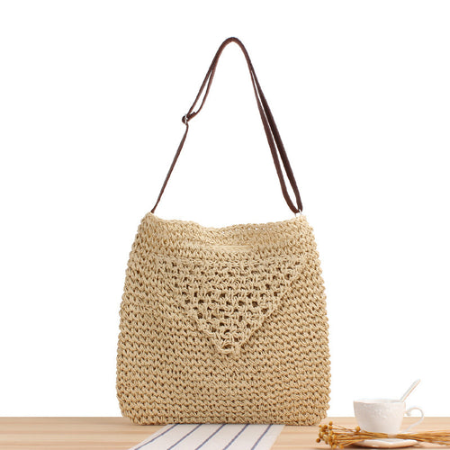 Handbag with modern macrame textures Skanto
