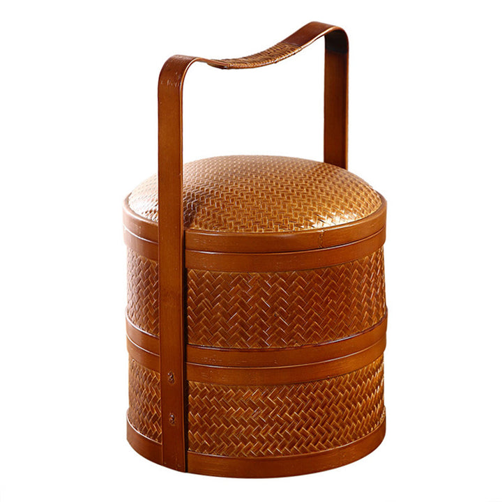 Women's Vintage Storage Basket Skanto