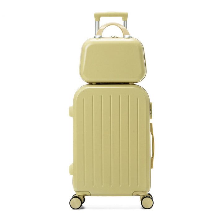 Dual-Layer Hard-Shell Travel Suitcase Skanto