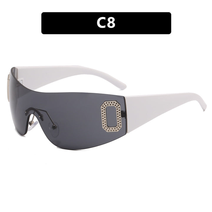 Women's sporty fashion sunglasses with elegant design and UV protection Skanto