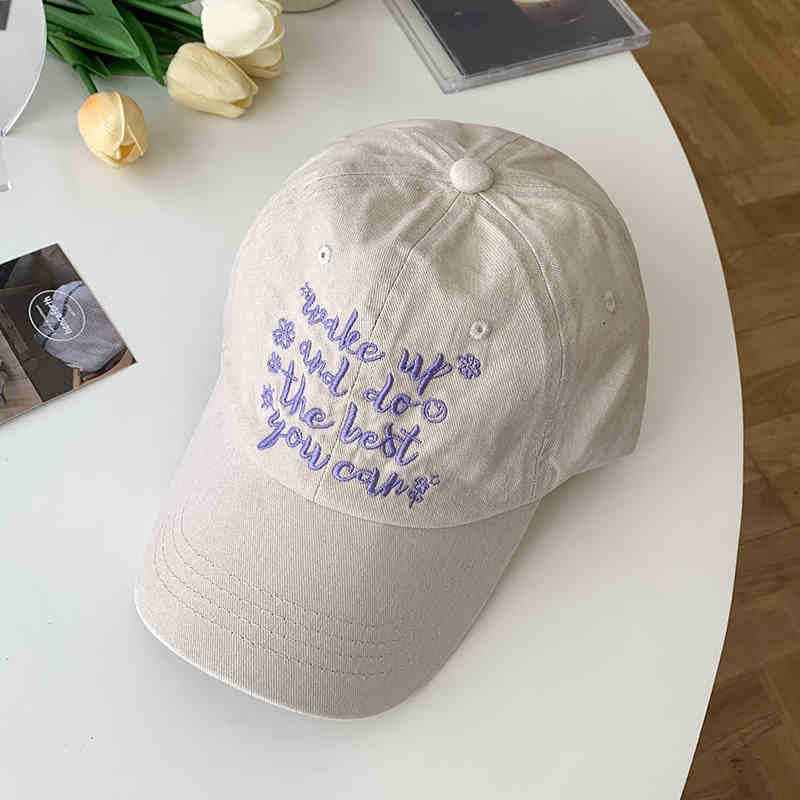 Kvinnens Motiverende Brodert Caps Skanto