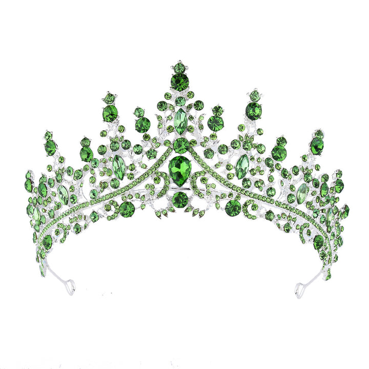 Dame Strass Tiara med glitrende edelstener Skanto