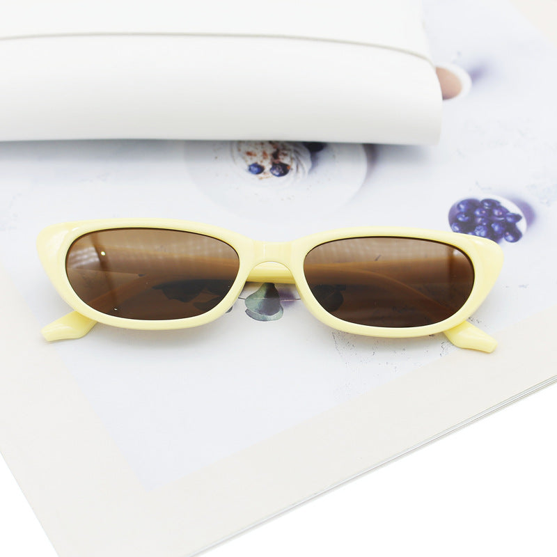 Dame Cat-Eye solbriller med eksklusiv design Skanto
