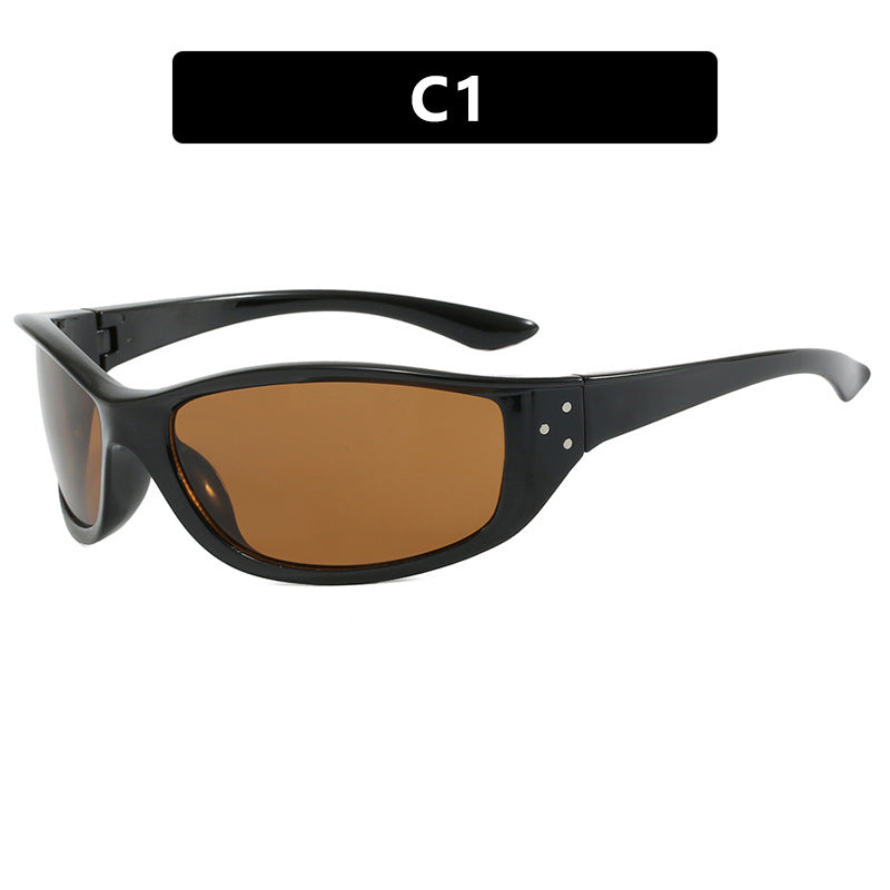 Women's Sporty Sunglasses with Ergonomic Frame and UV Protection Skanto