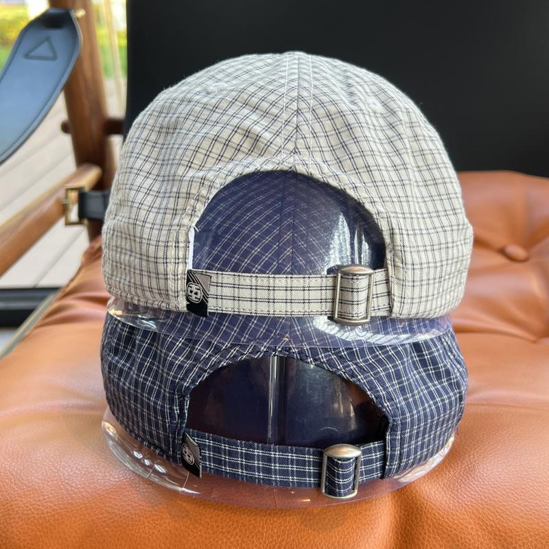 Kvinnenes stilige rutete baseballcap Skanto