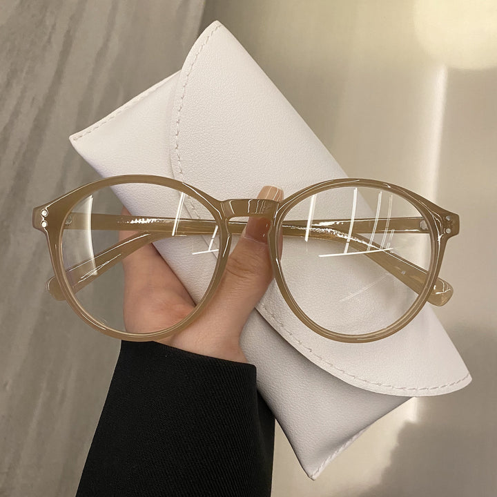 Dame fashion Cat-Eye briller med dekorativ ramme Skanto