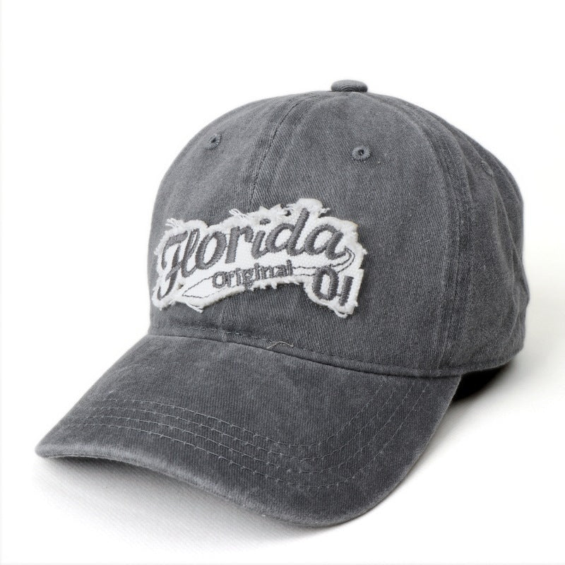 Kvinne Vintage-Inspirert Bomulls Baseball Caps Skanto