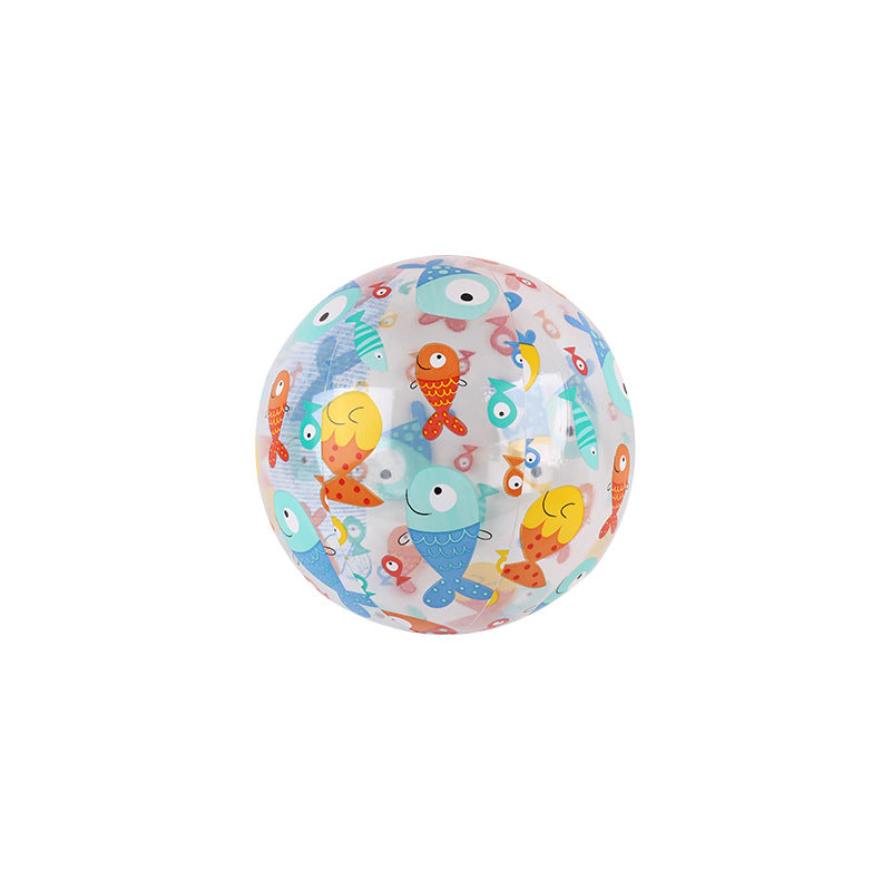 Unisex Oppustbar Lekeball for Strand og Hage Skanto