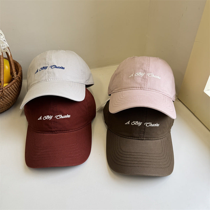 Kvinnenes klassiske broderte bomull baseball cap Skanto