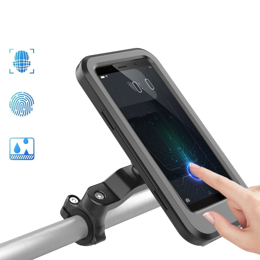 RideCharge Pro – Vanntett telefonholder med USB og 15W trådløs lading for sykkel og el-sykkel | Skanto
