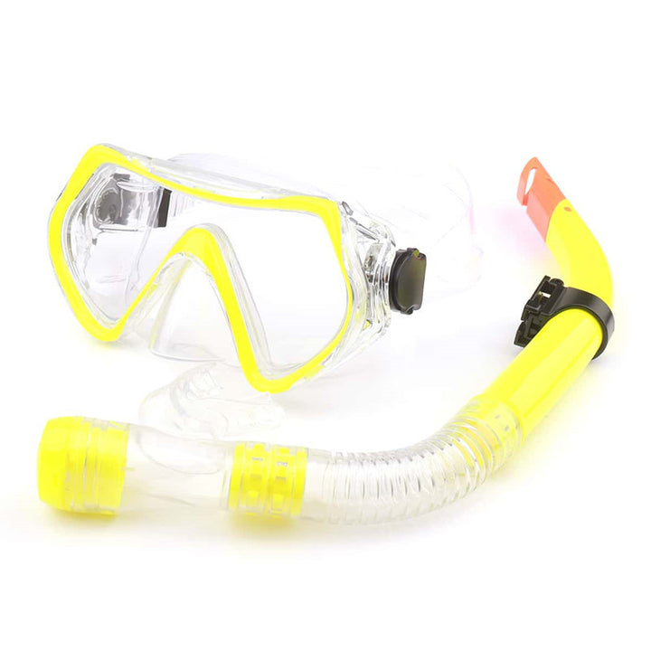 Snorkelmaske med anti-dugg teknologi og fleksibelt munnstykke Skanto