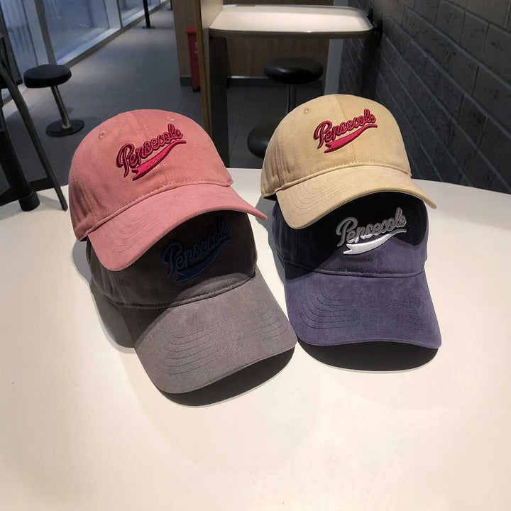 Unisex Justerbar Brodert Caps Skanto