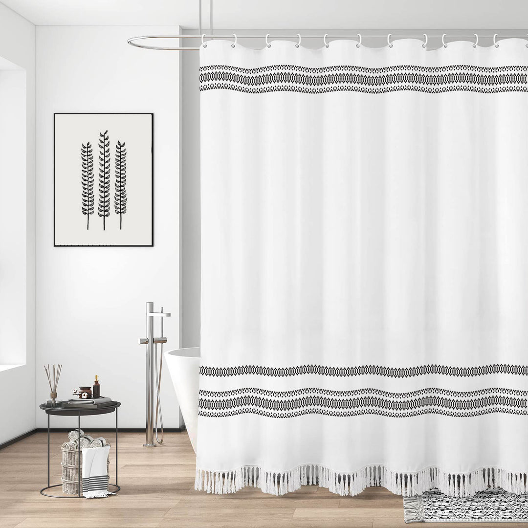 Artisan Stripe Duschgardin Skanto
