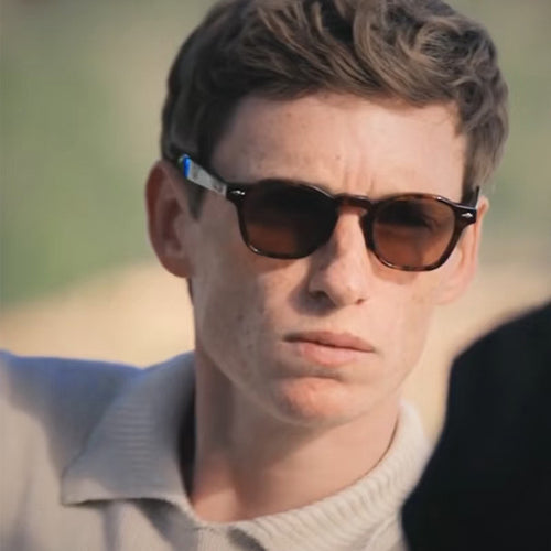 Dame designer solbrille med høykvalitets acetatrahm og UV-beskyttelse Skanto