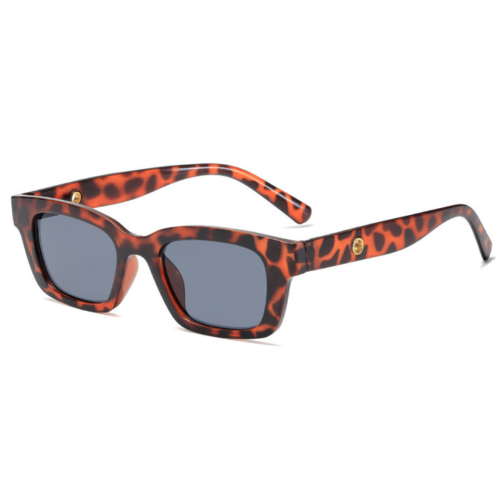 Dame trendy kvadratisk solbrille Skanto