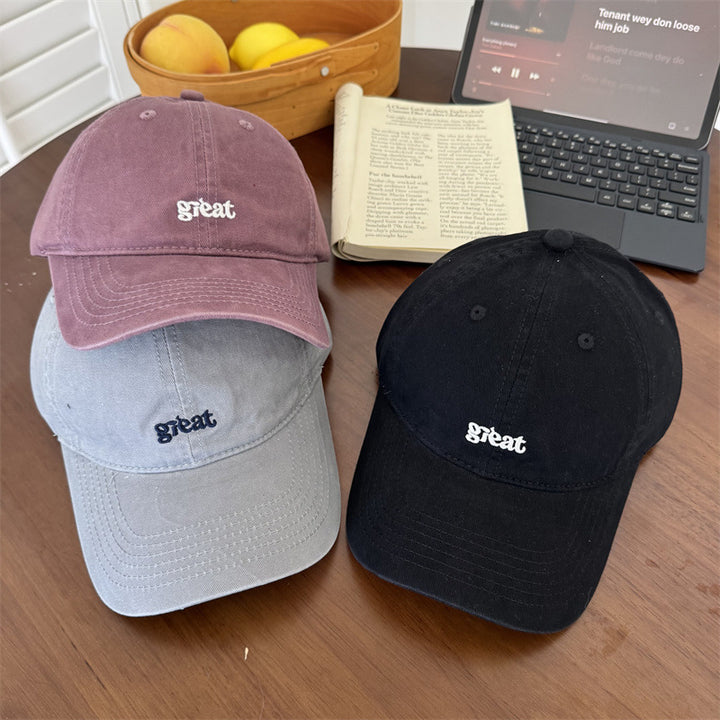 Herre Casual Bomull Justerbar Baseball Caps Skanto