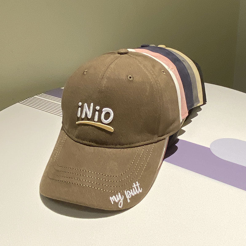 Herrebrodert avslappet baseballcap Skanto