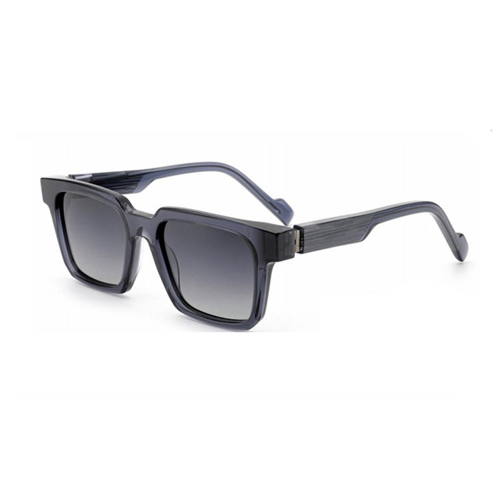 Dame moteriktig kvadratisk solbrille med bred ramme Skanto