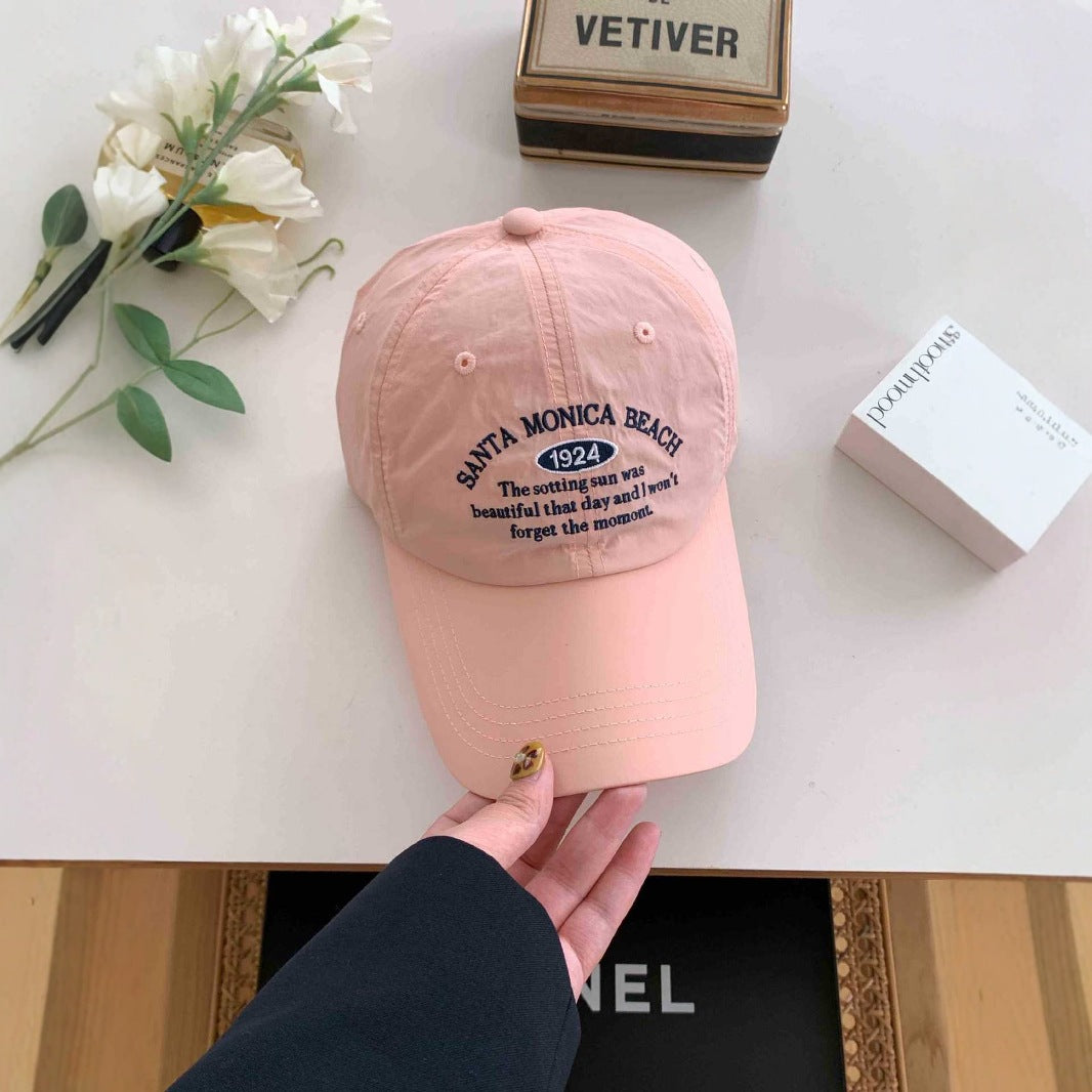 Dame's Casual Brodert Caps Skanto