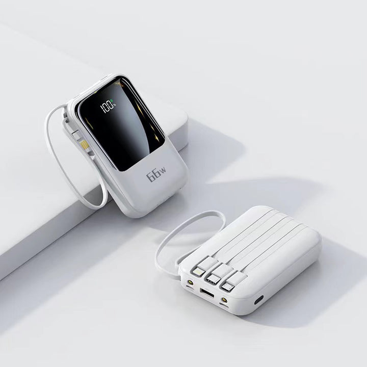 Multifunksjonell powerbank med digital ladeindikator Skanto