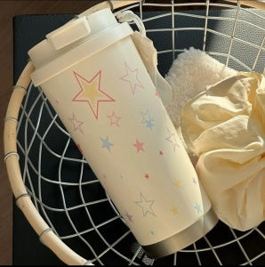 Damen Isolering Kaffeebecher med morsomt Hello Kitty Design Skanto