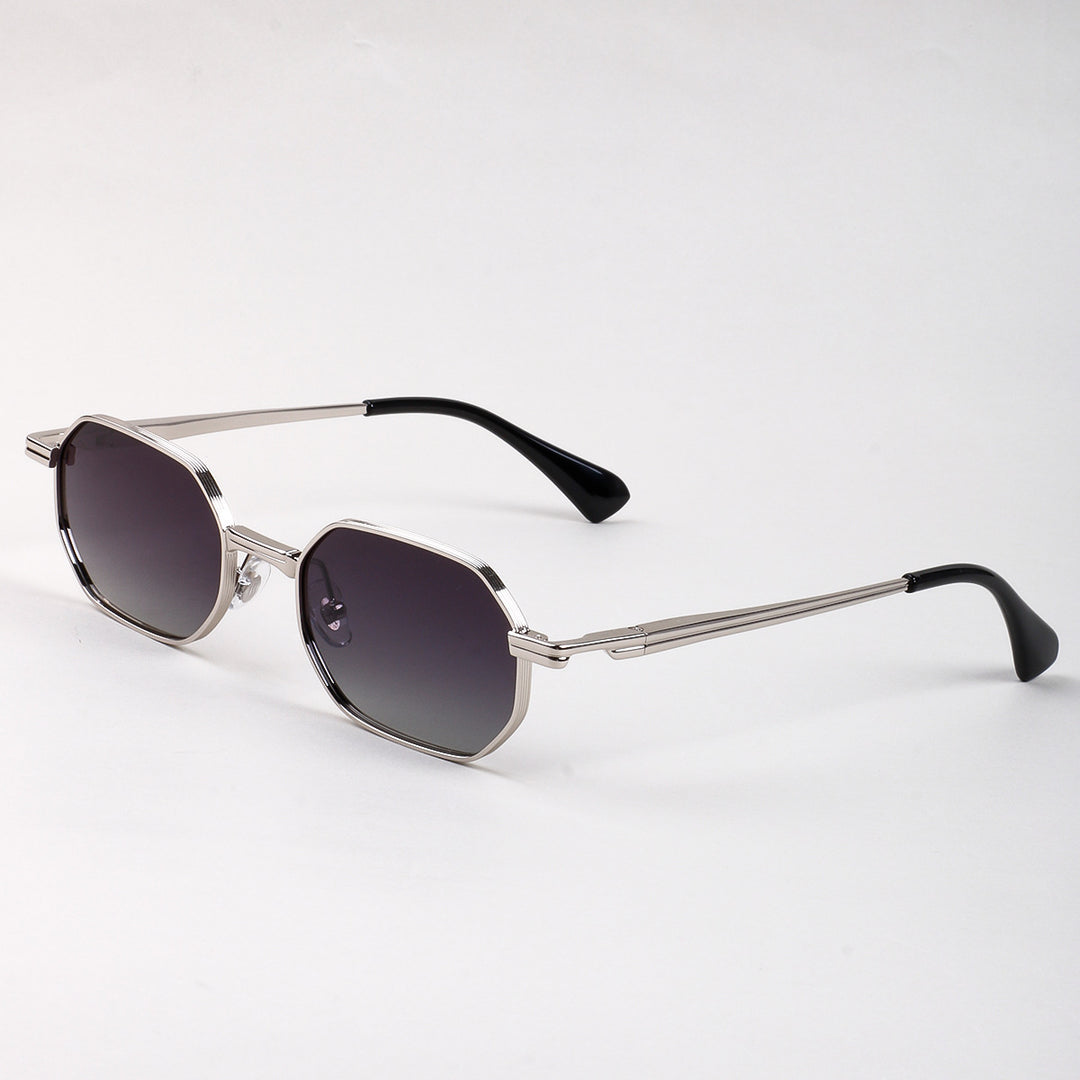 Dame Design solbrille i moderne, åttekantet stil Skanto