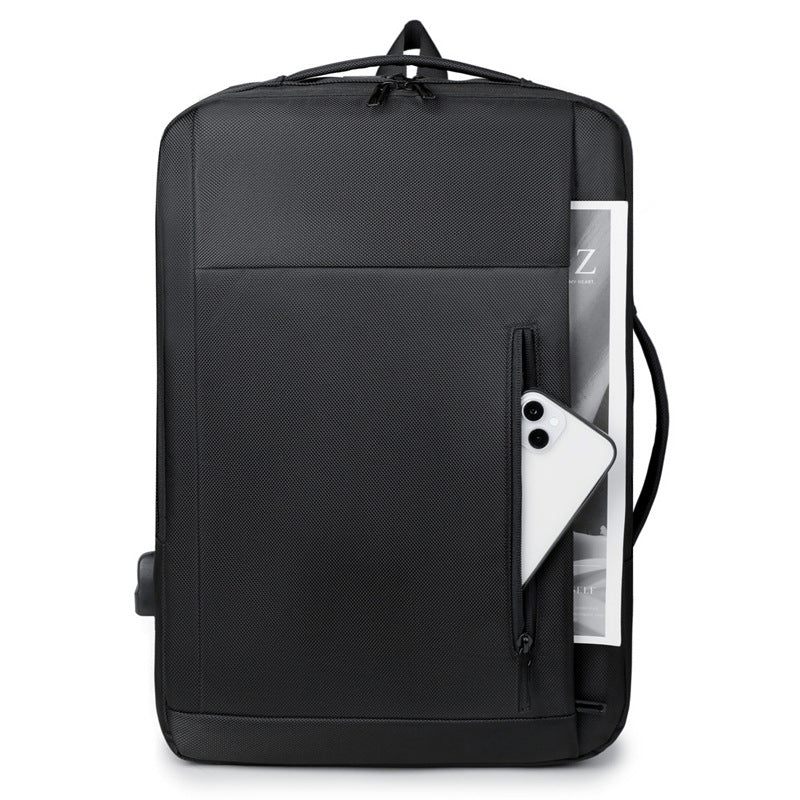 Laptop-sekk med minimalistisk design og formet rygg Skanto