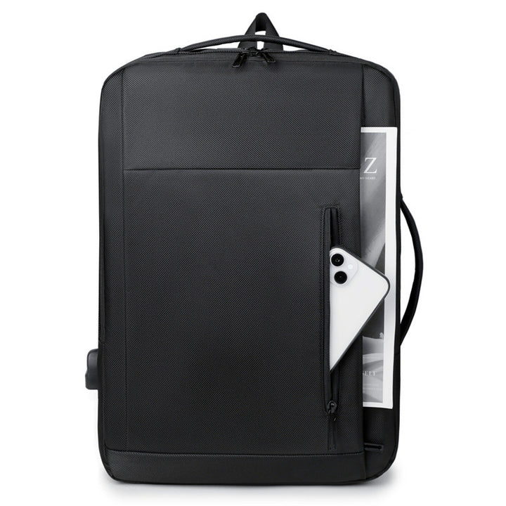 Laptop-sekk med minimalistisk design og formet rygg Skanto