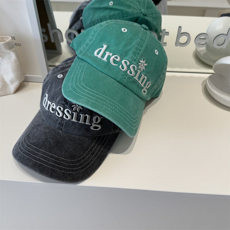 Kvinnens vintage-inspirerte justerbare baseballcap Skanto
