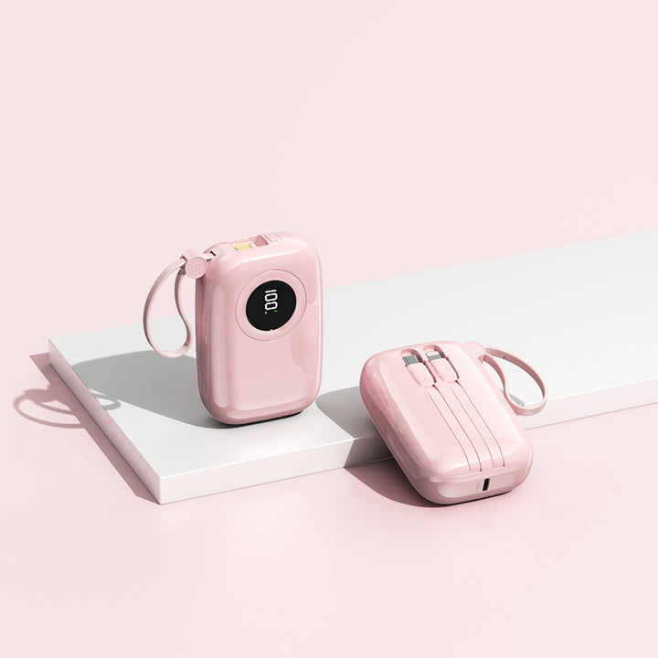 Multifunksjons Powerbank med Digitalt Display Skanto