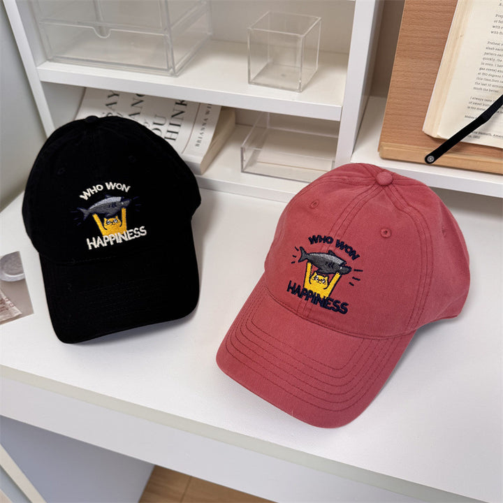 Kvinnenes Lekne Broderte Justerbare Baseballcap Skanto