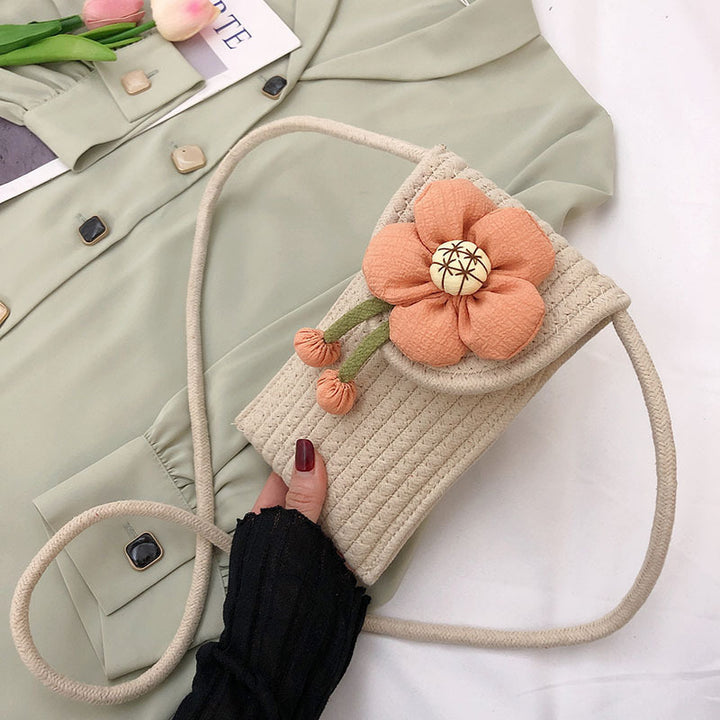 Blomstermønster skulderveske Skanto