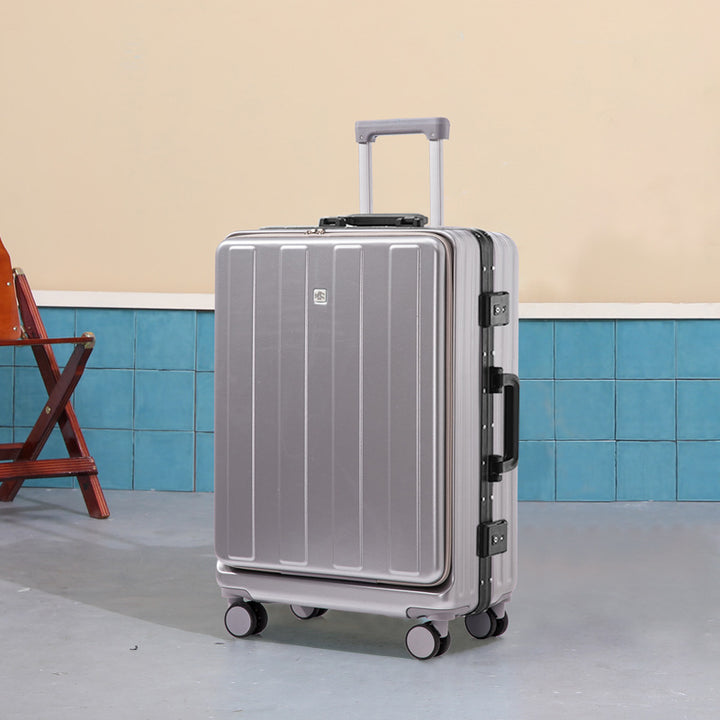 Holdbar hardt skall rullende reiseveske Skanto