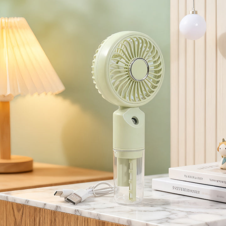 Damer Bærbar Sprayvifte med USB-tilkobling og innovativt design Skanto