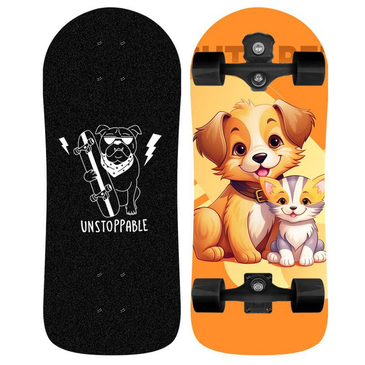 Kids Cartoon-Temat Skater Skanto