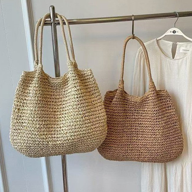 Håndveske laget av håndlagde naturmaterialer med robust design Skanto