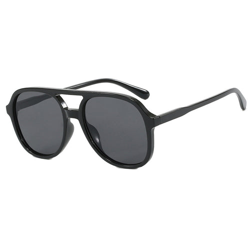 Dame oversized solbriller med innovativt design Skanto