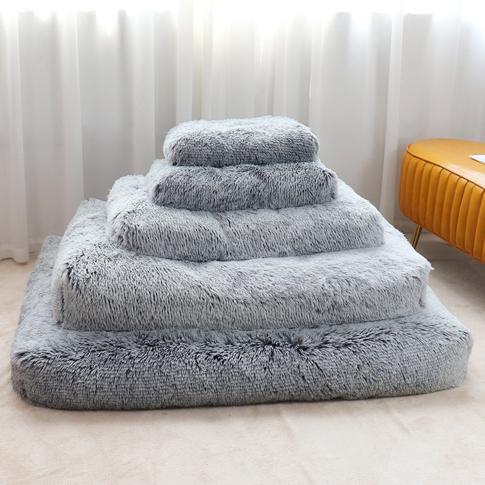 Unisex Fuzzy og ortopedisk kjæledyrseng Skanto