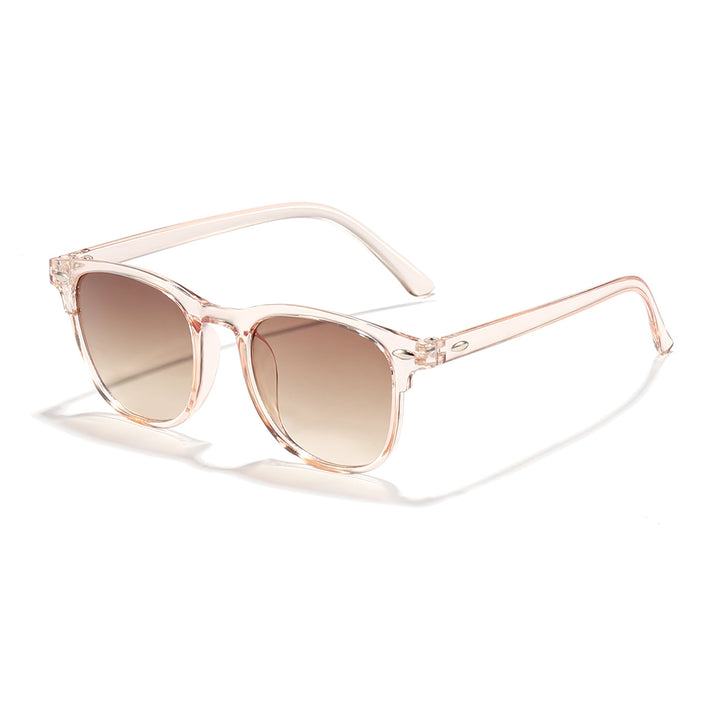 Dame trendy Gjennomsiktig Solbrille Skanto