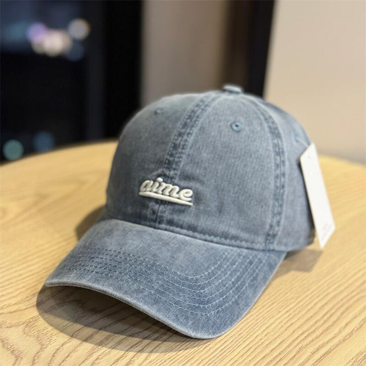 Kvinne Casual Vintage-Inspirert Bomull Baseball Cap Skanto