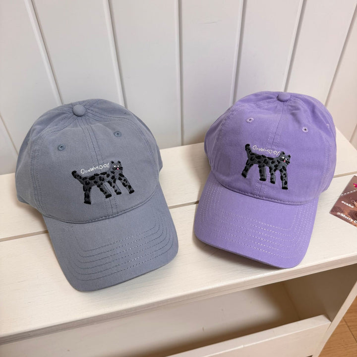 Kvinne Søt Grafisk Brodert Baseball Caps Skanto