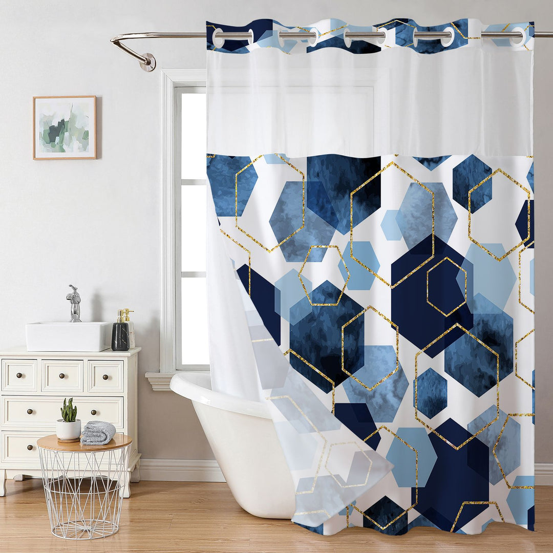 Geometric Pattern Dusjforheng Skanto