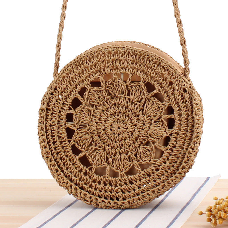 Round Macrame Handbag Skanto