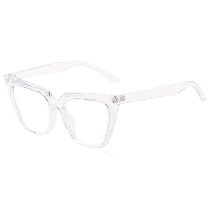 Damer Geometrisk Oversized Solbrille Skanto