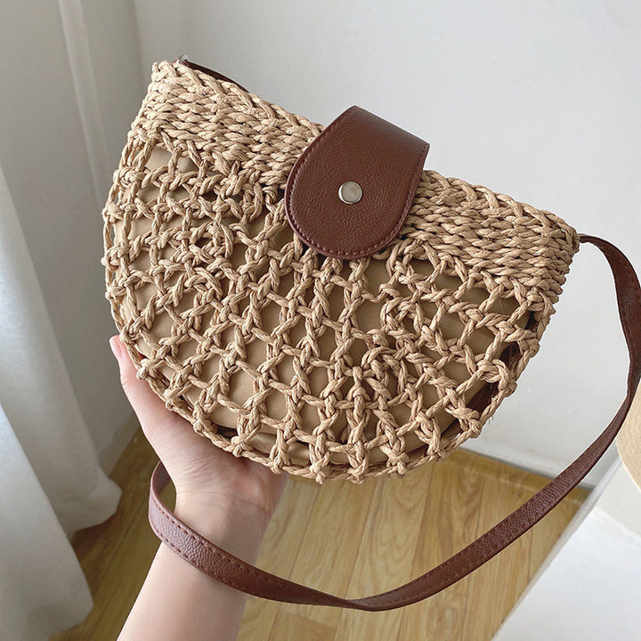 Handbag in modern net design Skanto