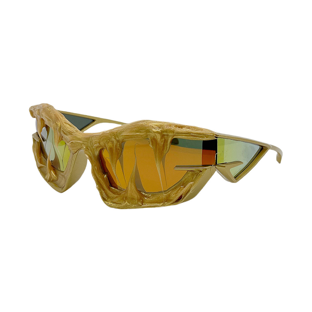 Dame futuristisk sports solbrille Skanto