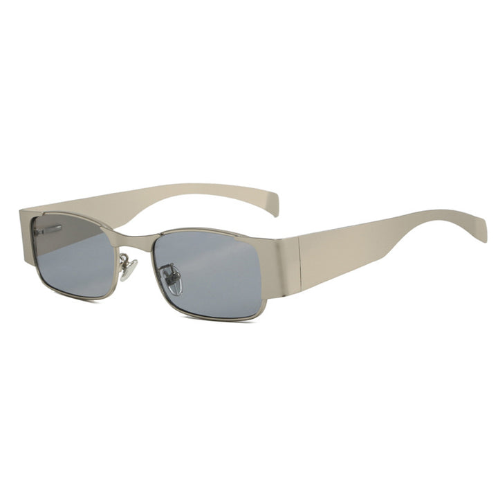Women's fashionable rectangular sunglasses with elegant lenses Skanto