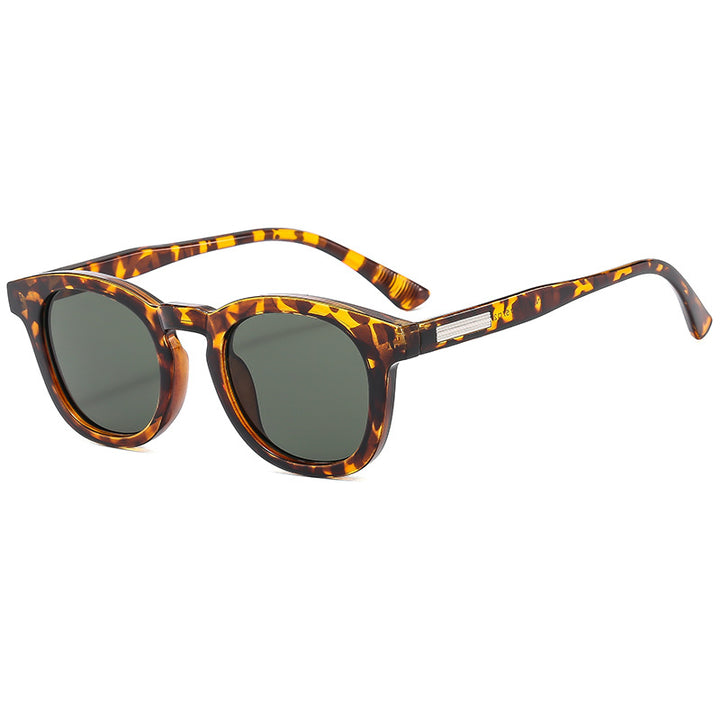 Dame Geometrisk Solbrille i elegant design Skanto
