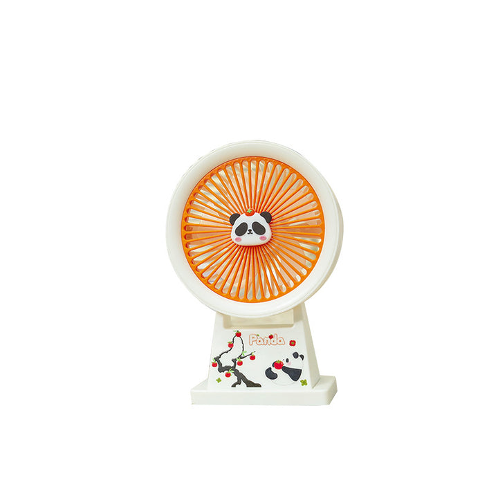 Bærbar Usb Mini-vifte med Søtt Panda-design Skanto